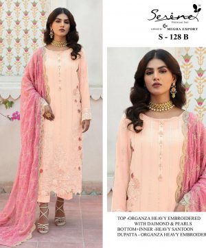 SERINE S 128 B PAKISTANI SALWAR SUITS