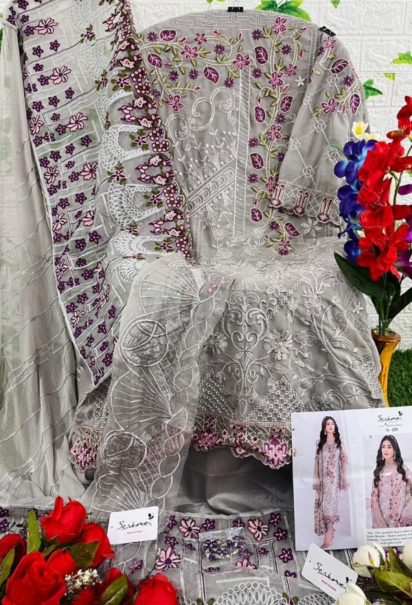 SERINE S 129 PAKISTANI SUITS IN INDIA