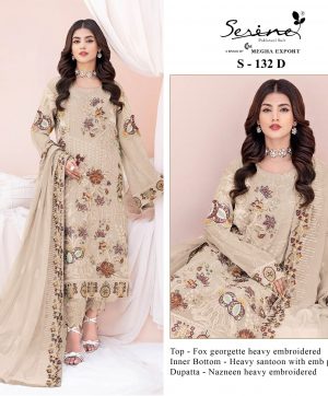 SERINE S 132 D PAKISTANI SUITS MANUFACTURER