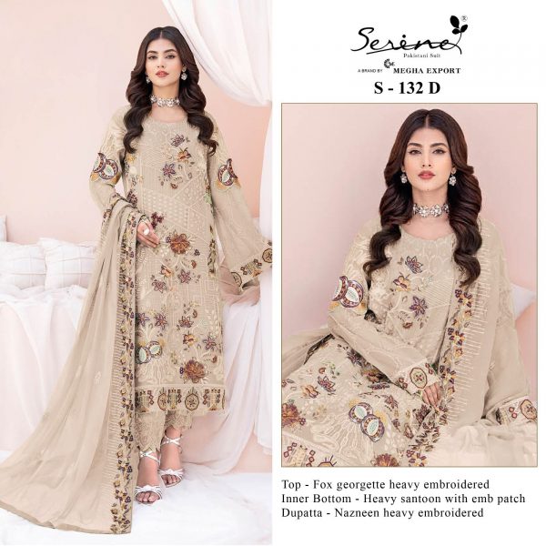 SERINE S 132 D PAKISTANI SUITS MANUFACTURER