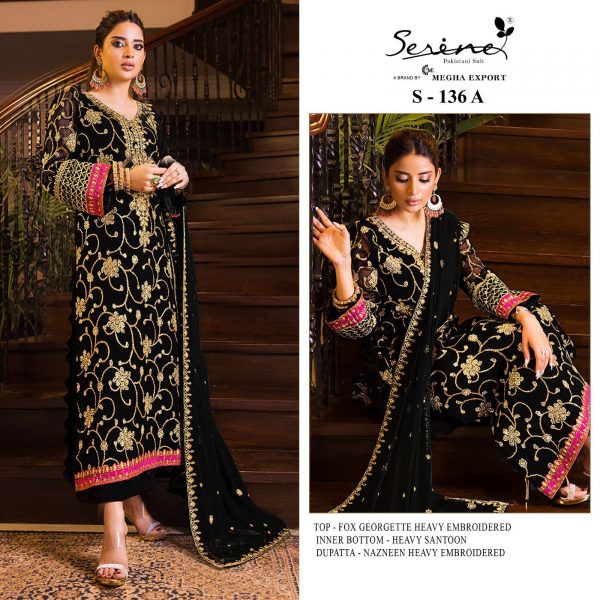 SERINE S 136 A PAKISTANI SUITS MANUFACTURER