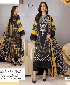 SHREE FABS 2541 SANA SAFINAZ EMBROIDERED SALWAR SUITS