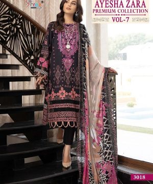 SHREE FABS 3018 AYESHA ZARA VOL 1 SALWAR SUITS