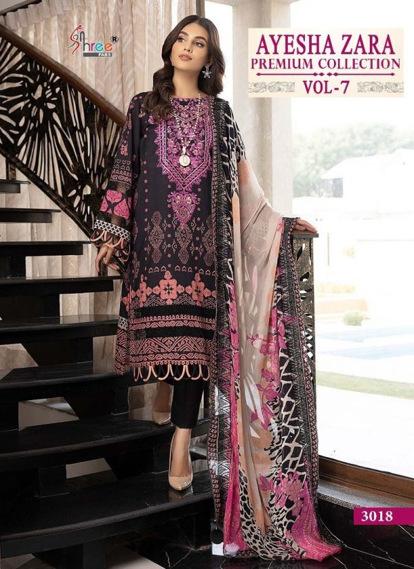 SHREE FABS 3018 AYESHA ZARA VOL 1 SALWAR SUITS