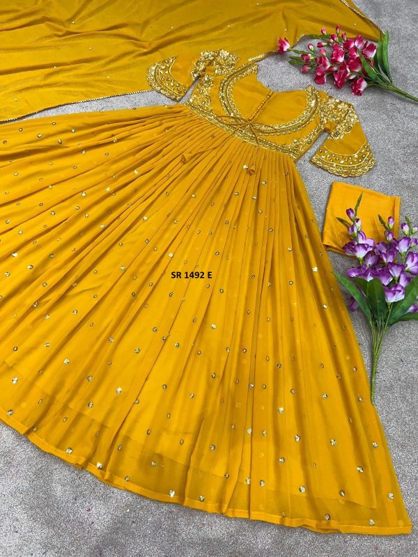 SHREE HARI SR 1492 E READYMADE GOWN MANUFACTURER