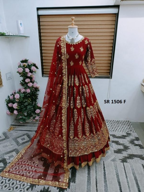 SHREE HARI SR 1506 F READYMADE TOP LEHENGA