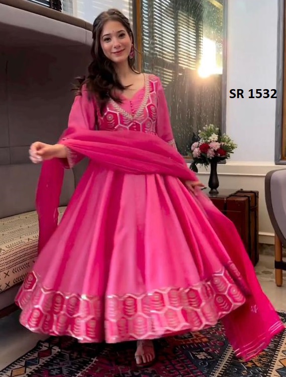 SHREE HARI SR 1532 READYMADE GOWN MANUFACTURER