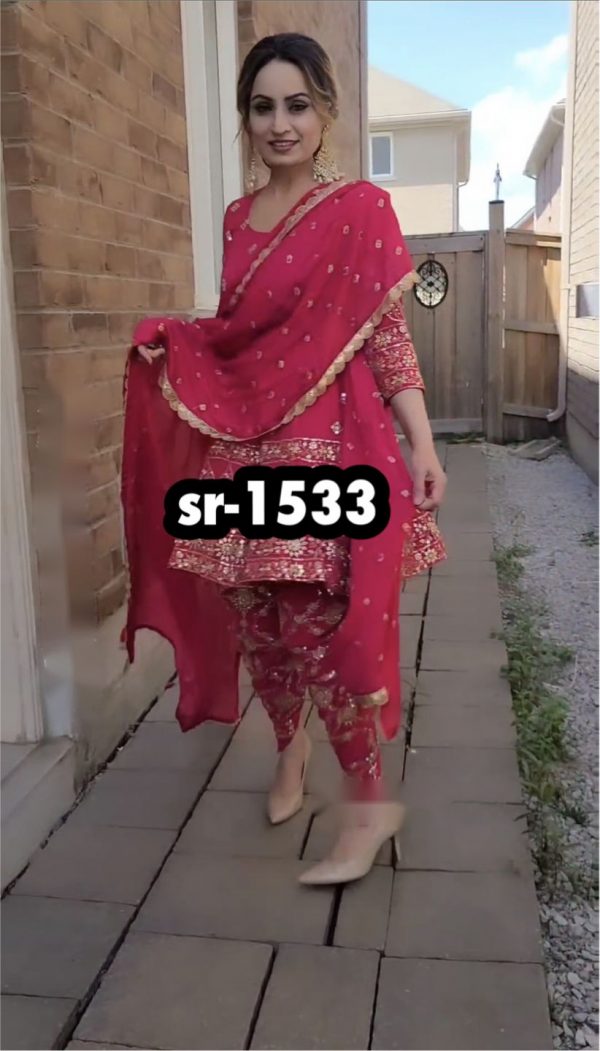 SHREE HARI SR 1533 READYMADE TOP DHOTI