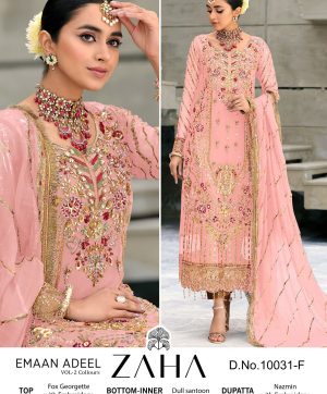 ZAHA 10031 F EMAAN ADEEL VOL 2 SALWAR SUITS