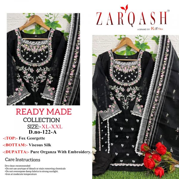 ZARQASH 122 A READYMADE PAKISTANI SUITS