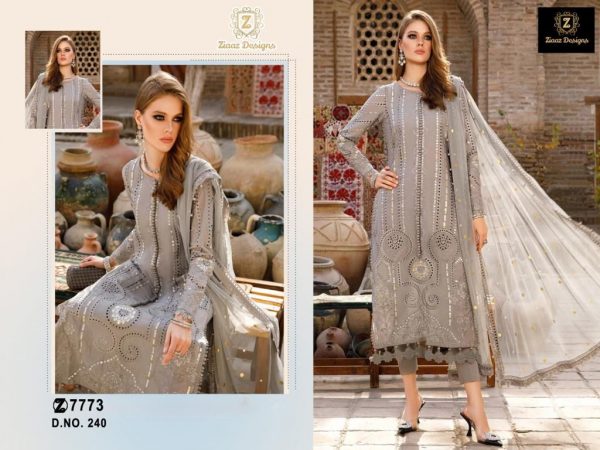 ZIAAZ DESIGNS 240 COTTON SALWAR KAMEEZ