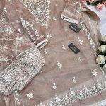 ZIAAZ DESIGNS 191 COLORS ORGANZA SUITS