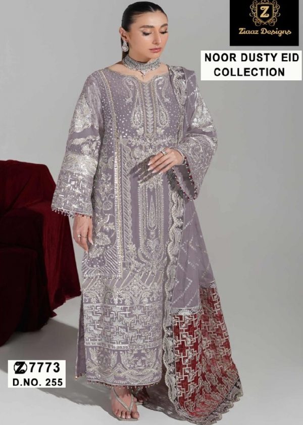 ZIAAZ DESIGNS 255 NOOR DUSTY SALWAR SUITS