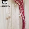 ZIAAZ DESIGNS 268 CREAM NOOR PAKISTANI SUITS