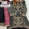 ZIAAZ DESIGNS 269 NOOR BLACK PAKISTANI SUITS