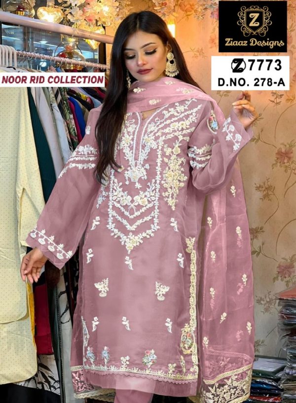 ZIAAZ DESIGNS 278 SERIES NOOR EID PAKISTANI SUITS