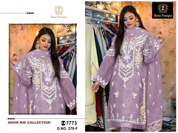 ZIAAZ DESIGNS 278 SERIES NOOR EID PAKISTANI SUITS