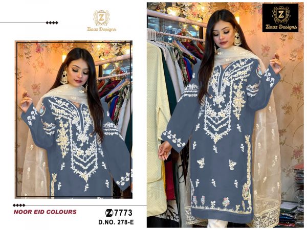 ZIAAZ DESIGNS 278 SERIES NOOR EID PAKISTANI SUITS