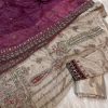 ZIAAZ DESIGNS 281 NOOR OLIVE MAUVE PAKISTANI SUITS