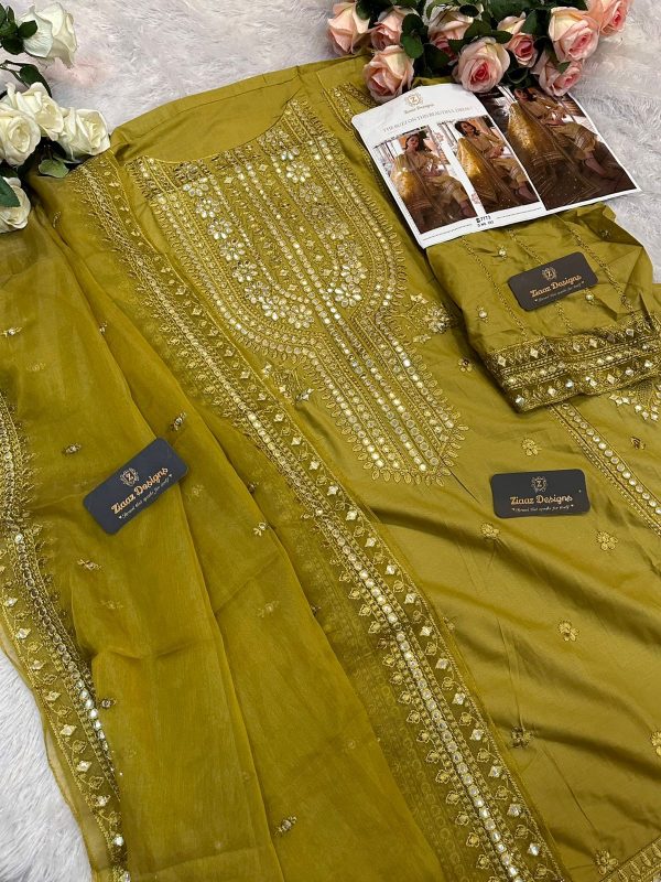 ZIAAZ DESIGNS 283 PAKISTANI SUITS IN INDIA