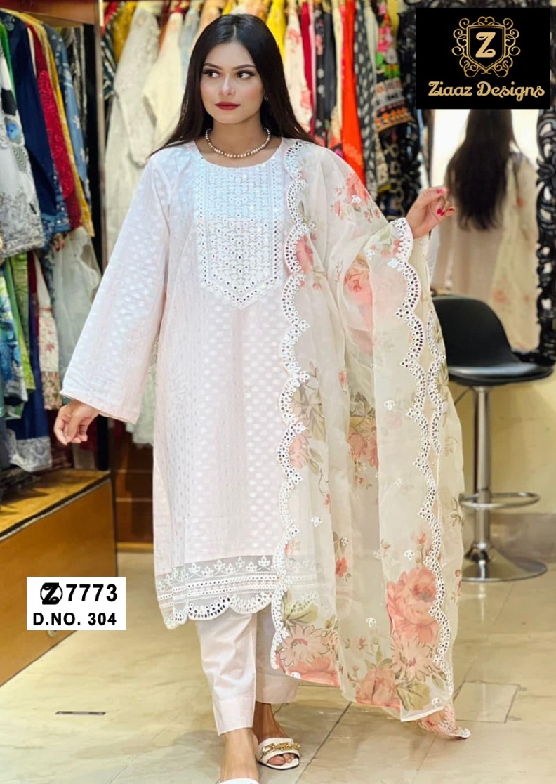 ZIAAZ DESIGNS 304 PAKISTANI SUITS IN INDIA