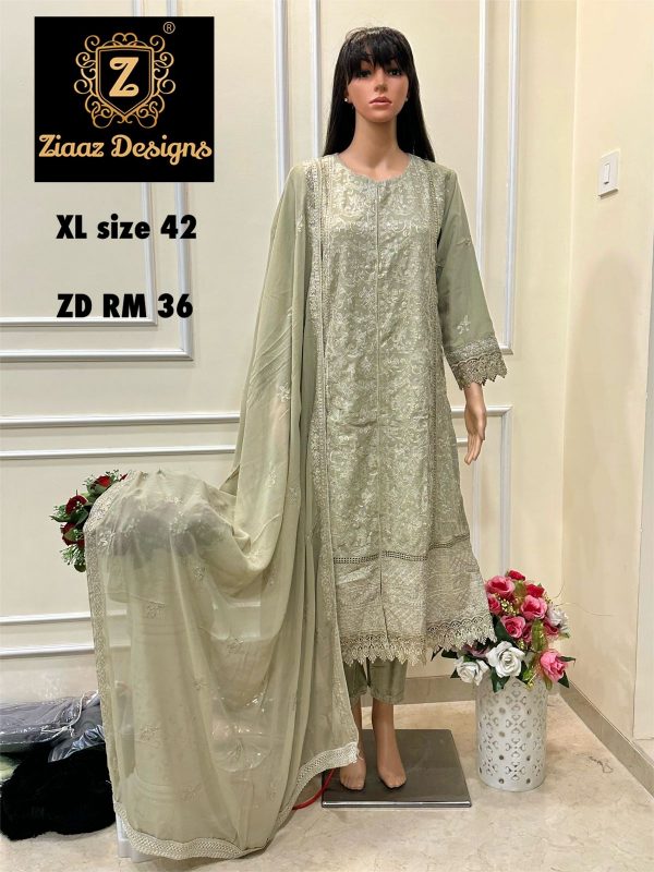 ZIAAZ DESIGNS RM 36 READYMADE SALWAR SUITS