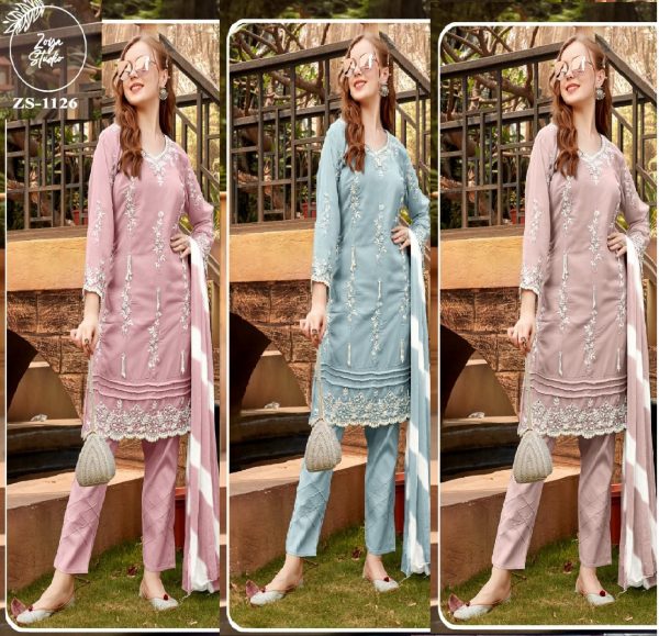 ZOYA STUDIO ZS 1126 READYMADE LUXURY TUNIC