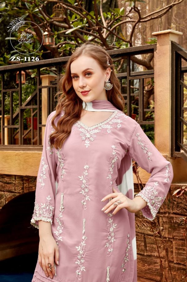 ZOYA STUDIO ZS 1126 READYMADE LUXURY TUNIC