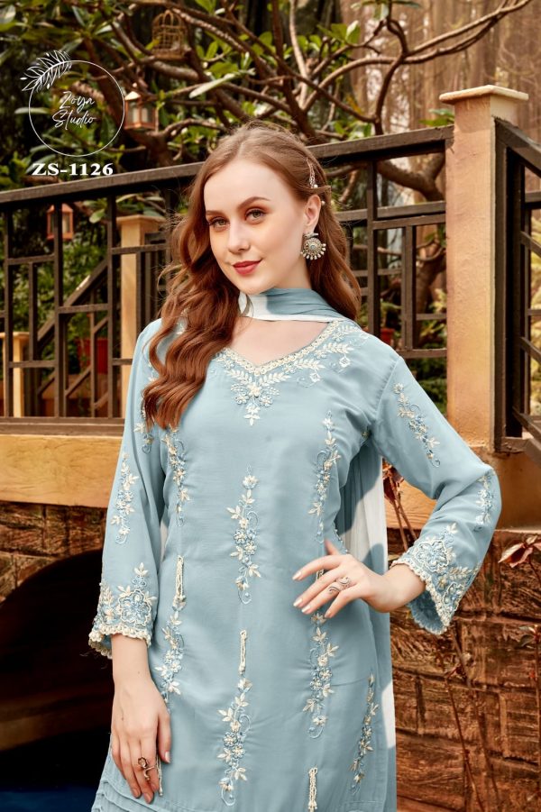 ZOYA STUDIO ZS 1126 READYMADE LUXURY TUNIC