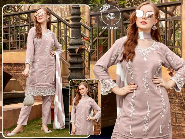 ZOYA STUDIO ZS 1126 READYMADE LUXURY TUNIC