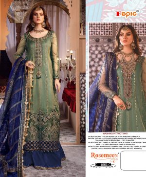 FEPIC C 1553 C ROSEMEEN PAKISTANI SUITS IN INDIA