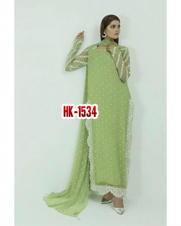 HK 1534 DESIGNER FANCY SUITS WHOLESALER