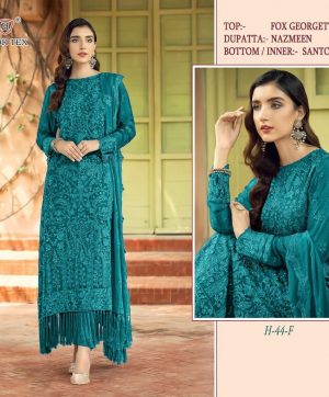 HOOR TEX H 44 F PAKISTANI SUITS IN INDIA