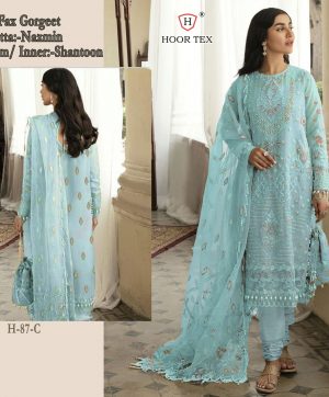 HOOR TEX H 87 C PAKISTANI SALWAR SUITS