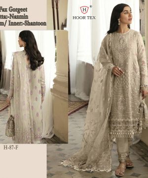 HOOR TEX H 87 F PAKISTANI SALWAR SUITS