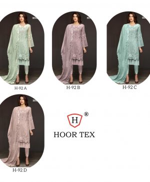 HOOR TEX H 92 SERIES PAKISTANI SALWAR SUITS