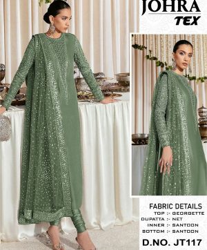 JOHRA TEX JT 117 PAKISTANI SUITS IN INDIA