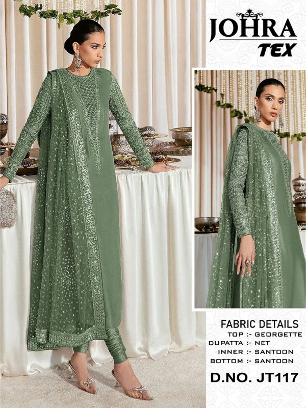 JOHRA TEX JT 117 PAKISTANI SUITS IN INDIA