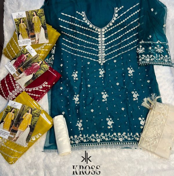 KROSS KULTURE KK 022 SALWAR SUITS IN COLOUR