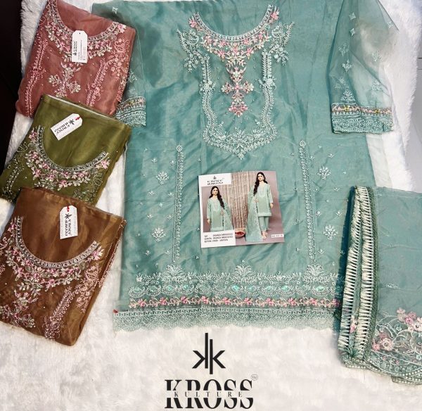 KROSS KULTURE KK 031 PAKISTANI SUITS IN COLOURS