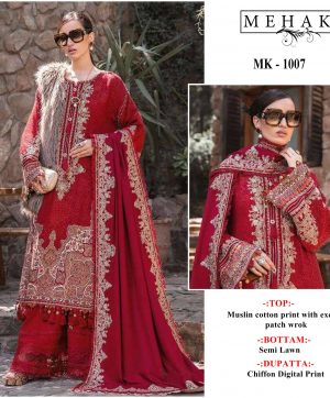 MEHAK MK 1007 PAKISTANI SUITS IN INDIA