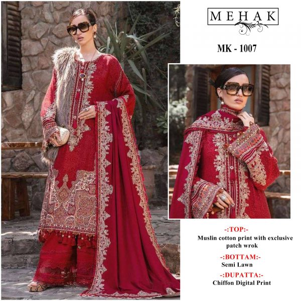 MEHAK MK 1007 PAKISTANI SUITS IN INDIA