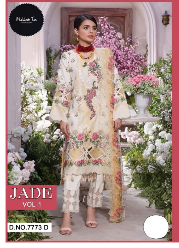 MEHBOOB TEX 7773 D JADE VOL 1 PAKISTANI SUITS