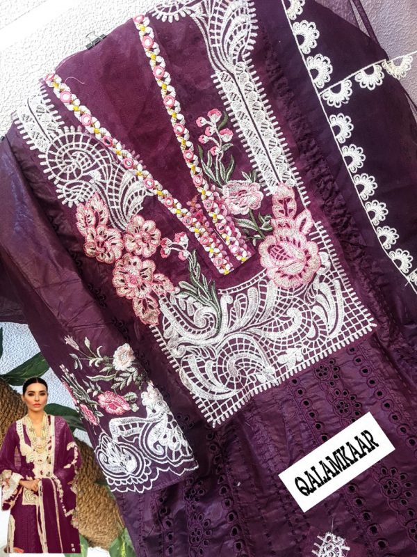 QALAMKAAR LAWN 01 F PAKISTANI SUITS IN INDIA