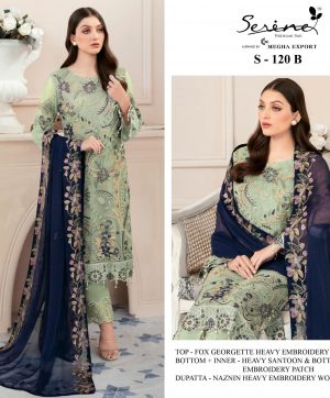 SERINE S 120 B PAKISTANI SUITS IN INDIA