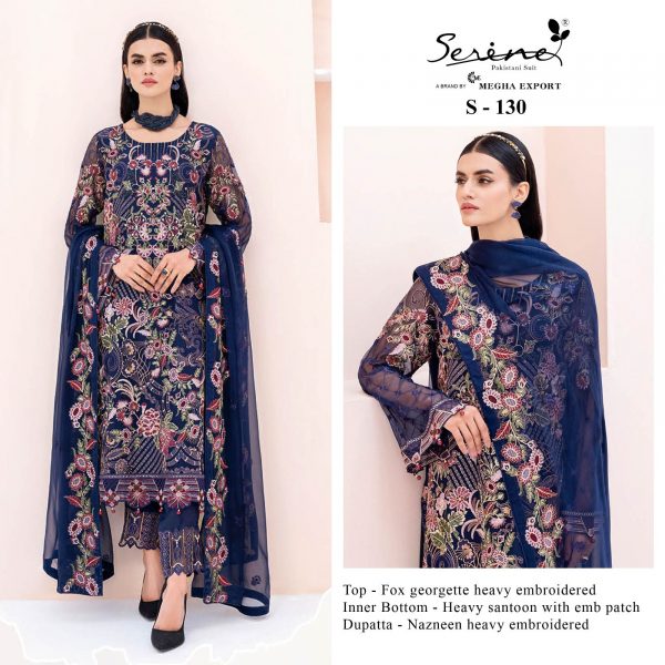 SERINE S 130 PAKISTANI SUITS MANUFACTURER