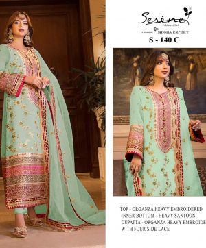 SERINE S 140 C PAKISTANI SUITS MANUFACTURER