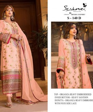 SERINE S 140 D PAKISTANI SUITS MANUFACTURER