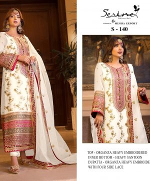 SERINE S 140 PAKISTANI SUITS MANUFACTURER