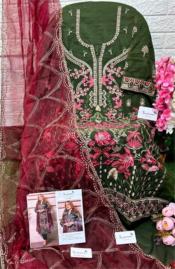 SERINE S 149 PAKISTANI SUITS MANUFACTURER